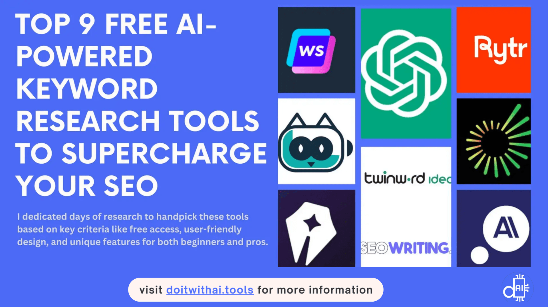 Top 9 Free AI-Powered Keyword Research Tools for Enhanced Content Creation and SEO
