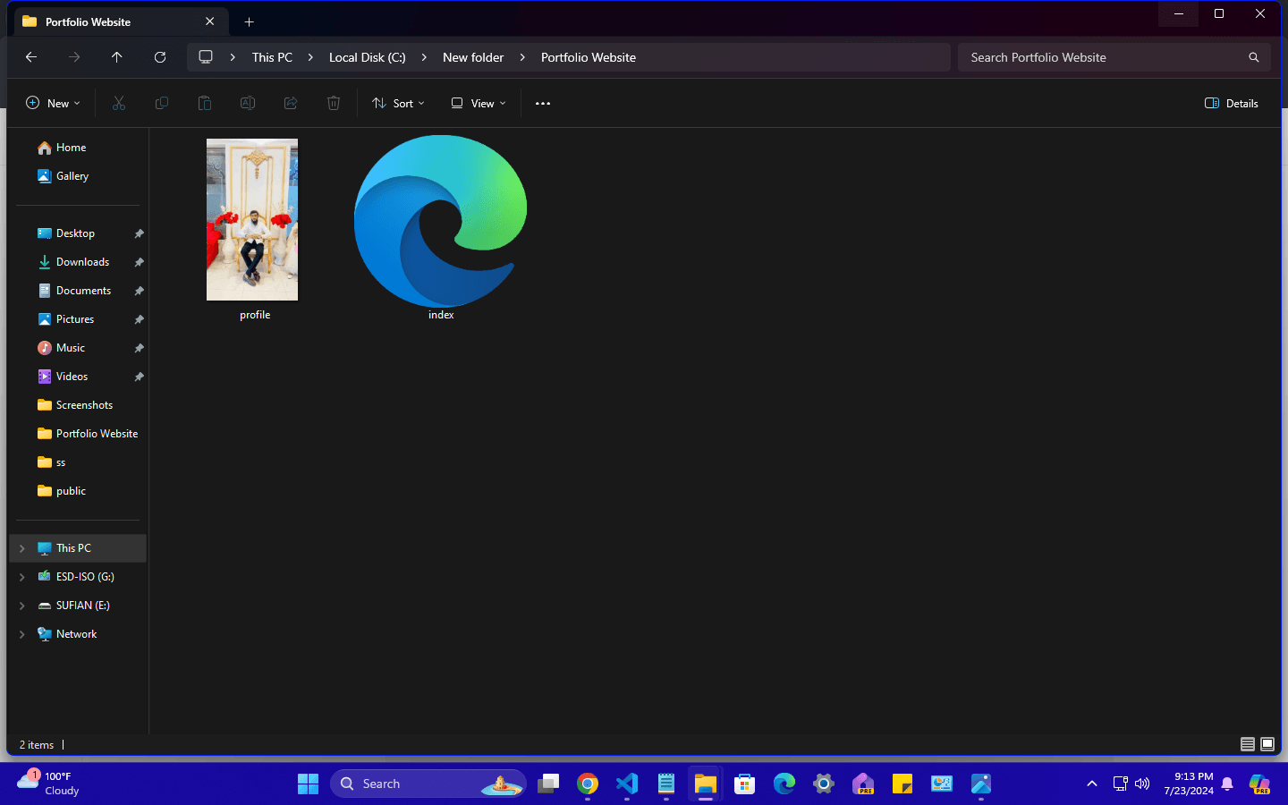 Add Images to Your Project Folder